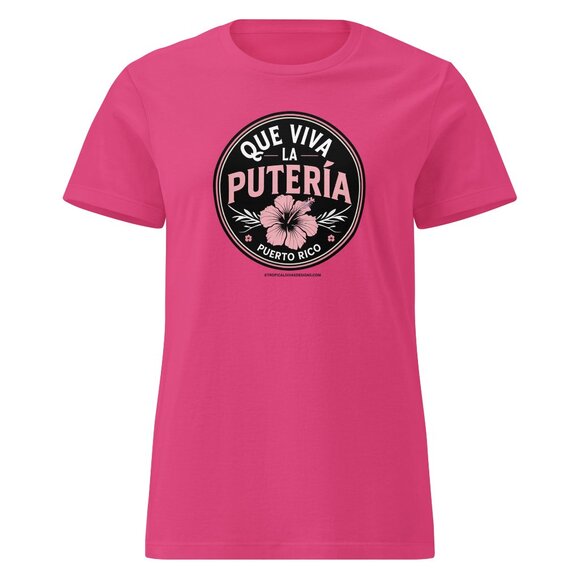 Que Viva La Putería Graphic Women's T-Shirt - Picture 4 of 6